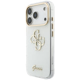 Guess iPhone 17 Pro/iPhone 18 Pro Skal 4G Script Vit