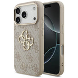 Guess iPhone 17 Pro/iPhone 18 Pro Skal 4G Classic Logo Rosa