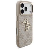 Guess iPhone 17 Pro/iPhone 18 Pro Skal 4G Classic Logo Rosa