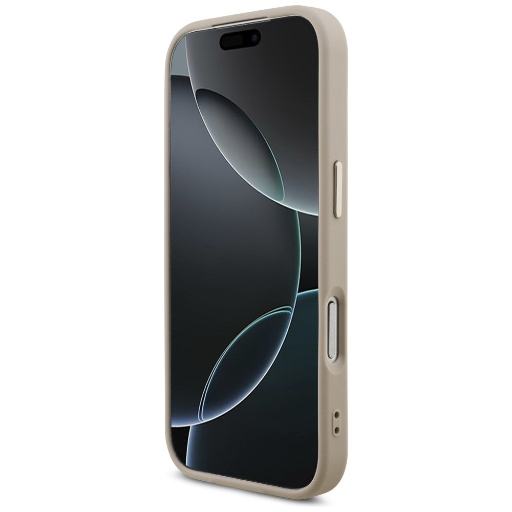 Guess iPhone 17 Pro/iPhone 18 Pro Skal 4G Classic Logo Rosa