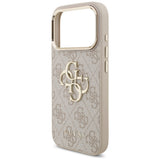 Guess iPhone 17 Pro/iPhone 18 Pro Skal 4G Classic Logo Rosa