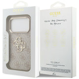 Guess iPhone 17 Pro/iPhone 18 Pro Skal 4G Classic Logo Rosa