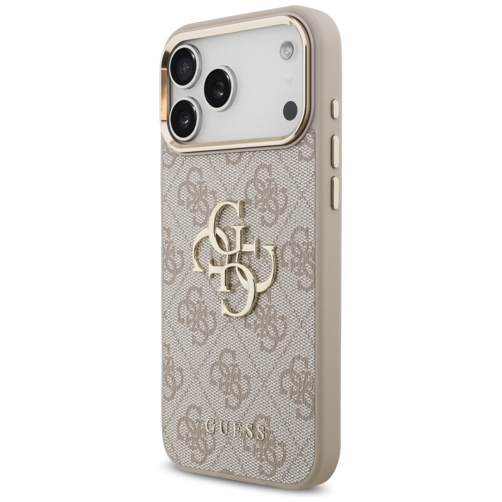 Guess iPhone 17 Pro Max/iPhone 18 Pro Max Skal 4G Classic Logo Rosa