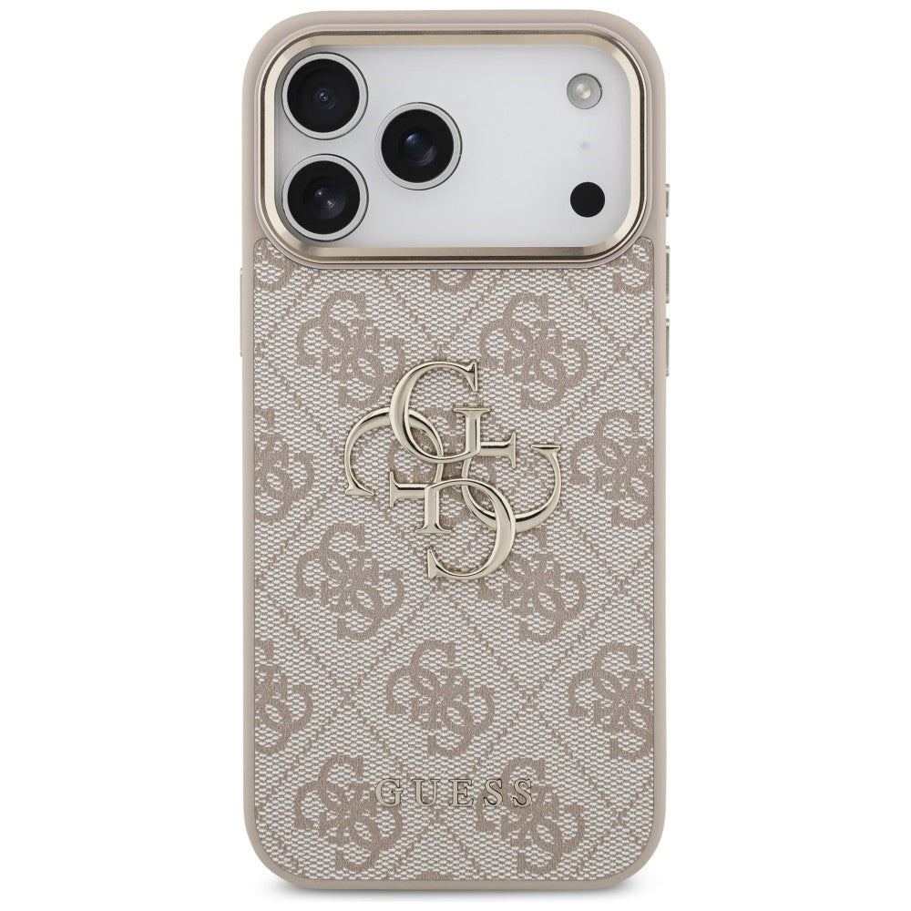Guess iPhone 17 Pro Max/iPhone 18 Pro Max Skal 4G Classic Logo Rosa