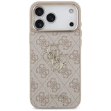Guess iPhone 17 Pro Max/iPhone 18 Pro Max Skal 4G Classic Logo Rosa