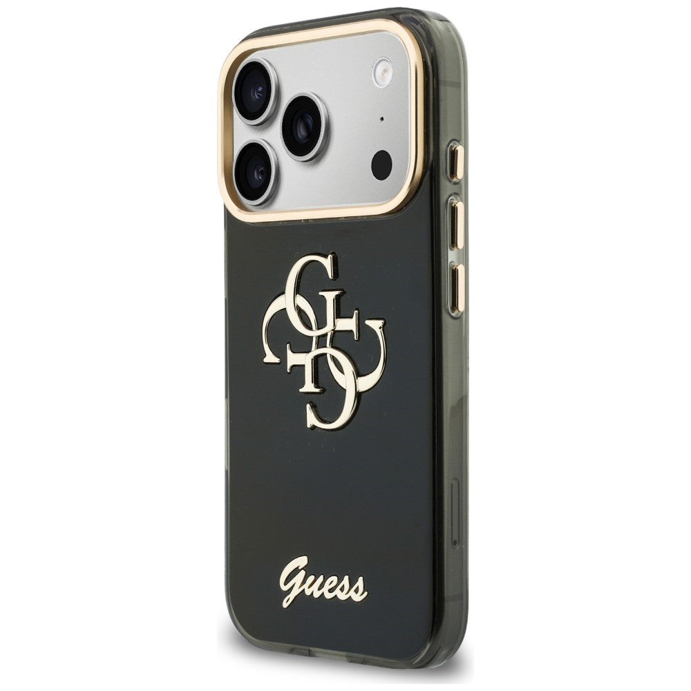 Guess iPhone 17 Pro/iPhone 18 Pro Skal 4G Script Svart