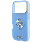 Guess iPhone 17 Pro/iPhone 18 Pro Skal 4G Script Blå