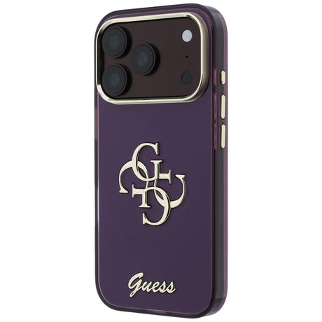 Guess iPhone 17 Pro/iPhone 18 Pro Skal 4G Script Burgundy