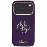 Guess iPhone 17 Pro/iPhone 18 Pro Skal 4G Script Burgundy
