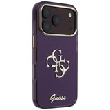 Guess iPhone 17 Pro/iPhone 18 Pro Skal 4G Script Burgundy