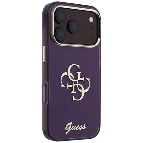 Guess iPhone 17 Pro/iPhone 18 Pro Skal 4G Script Burgundy