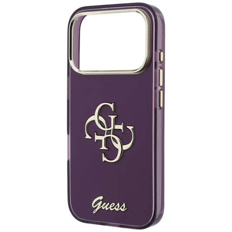 Guess iPhone 17 Pro/iPhone 18 Pro Skal 4G Script Burgundy