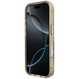 Guess iPhone 17 Pro Max/iPhone 18 Pro Max Skal Zebra Glitter Guld