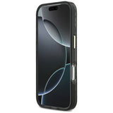 Guess iPhone 17 Pro/iPhone 18 Pro Skal Leopard Glitter Svart