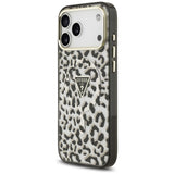 Guess iPhone 17 Pro Max/iPhone 18 Pro Max Skal Leopard Glitter Svart