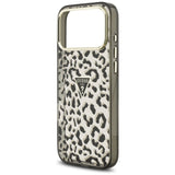 Guess iPhone 17 Pro Max/iPhone 18 Pro Max Skal Leopard Glitter Svart