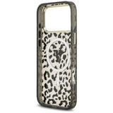 Guess iPhone 17 Pro Max/iPhone 18 Pro Max Skal Leopard Glitter Svart