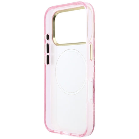 Guess iPhone 17 Pro/iPhone 18 Pro Skal Glitter Blossom Roses Rosa