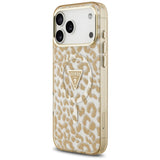Guess iPhone 17 Pro Max/iPhone 18 Pro Max Skal Leopard Glitter Brun