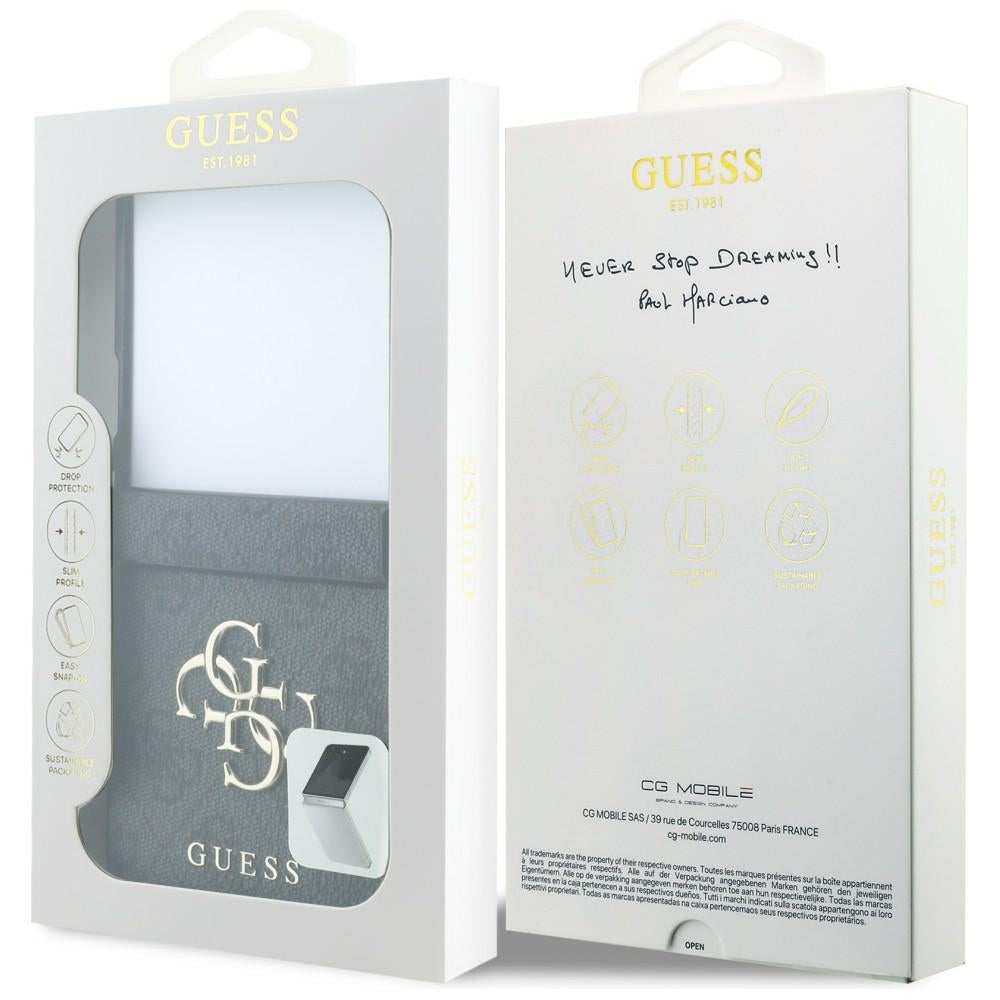 Guess Samsung Galaxy Z Flip 8 Skal 4G Big Logo Svart