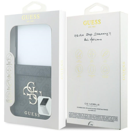 Guess Samsung Galaxy Z Flip 8 Skal 4G Big Logo Svart