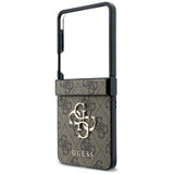Guess Samsung Galaxy Z Flip 8 Skal 4G Big Logo Brun