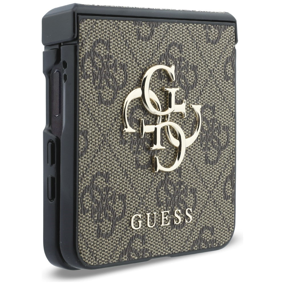 Guess Samsung Galaxy Z Flip 8 Skal 4G Big Logo Brun