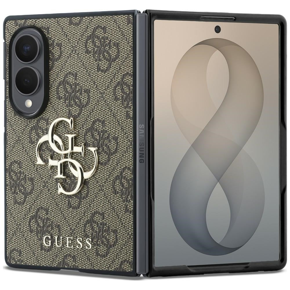 Guess Samsung Galaxy Z Fold 8 Skal 4G Big Logo Brun