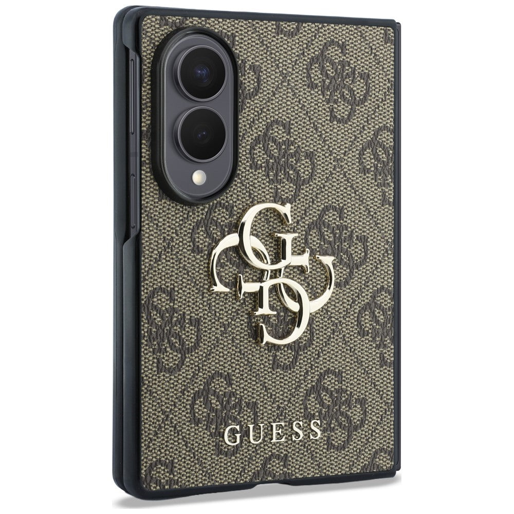 Guess Samsung Galaxy Z Fold 8 Skal 4G Big Logo Brun