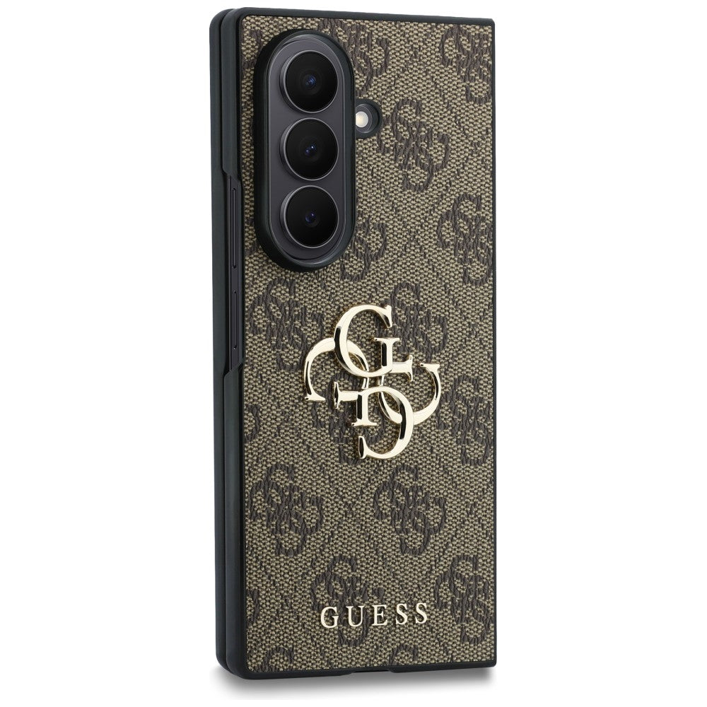 Guess Samsung Galaxy Z Fold 8 Ultra Skal 4G Big Logo Brun
