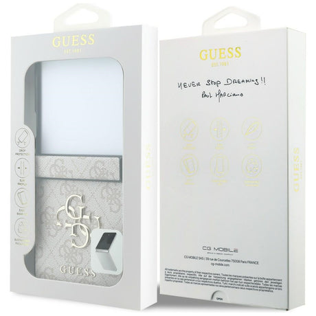 Guess Samsung Galaxy Z Flip 8 Skal 4G Big Logo Rosa