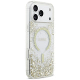 Guess iPhone 17 Pro Max/iPhone 18 Pro Max Skal Resin Glitter Guld