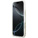 Guess iPhone 17 Pro Max/iPhone 18 Pro Max Skal Resin Glitter Guld