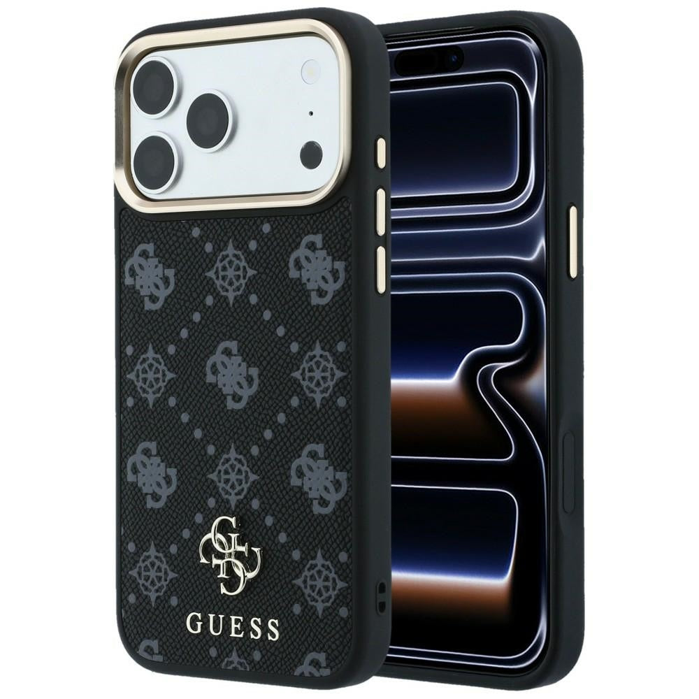 Guess iPhone 17 Pro/iPhone 18 Pro Skal 4G Peony Svart