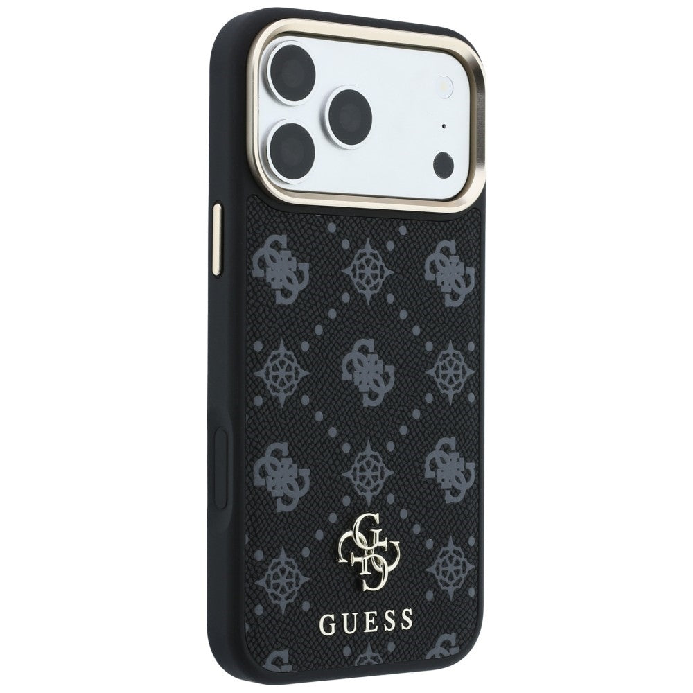 Guess iPhone 17 Pro/iPhone 18 Pro Skal 4G Peony Svart