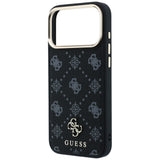 Guess iPhone 17 Pro/iPhone 18 Pro Skal 4G Peony Svart