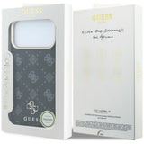 Guess iPhone 17 Pro/iPhone 18 Pro Skal 4G Peony Svart