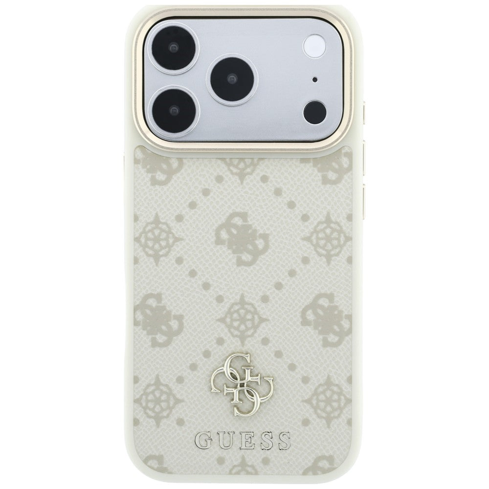 Guess iPhone 17 Pro/iPhone 18 Pro Skal 4G Peony Beige