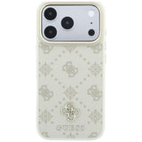 Guess iPhone 17 Pro/iPhone 18 Pro Skal 4G Peony Beige