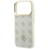 Guess iPhone 17 Pro/iPhone 18 Pro Skal 4G Peony Beige