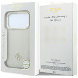 Guess iPhone 17 Pro/iPhone 18 Pro Skal 4G Peony Beige