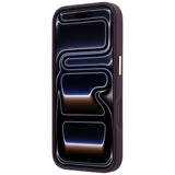 Guess iPhone 17 Pro/iPhone 18 Pro Skal Saffiano Peony Embossed MagSafe Burgundy