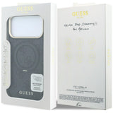 Guess iPhone 17 Pro Max/iPhone 18 Pro Max Skal Ring Stand 4G Classic Logo Svart