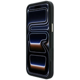 Guess iPhone 17 Pro/iPhone 18 Pro Skal 4G Embossed MagSafe Svart