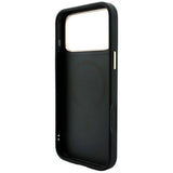Guess iPhone 17 Pro Max/iPhone 18 Pro Max Skal 4G Embossed MagSafe Svart