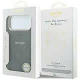 Guess iPhone 17 Pro Max/iPhone 18 Pro Max Skal 4G Embossed MagSafe Svart
