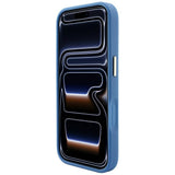 Guess iPhone 17 Pro/iPhone 18 Pro Skal 4G Embossed MagSafe Blå