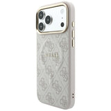 Guess iPhone 17 Pro Max/iPhone 18 Pro Max Skal 4G Embossed MagSafe Rosa