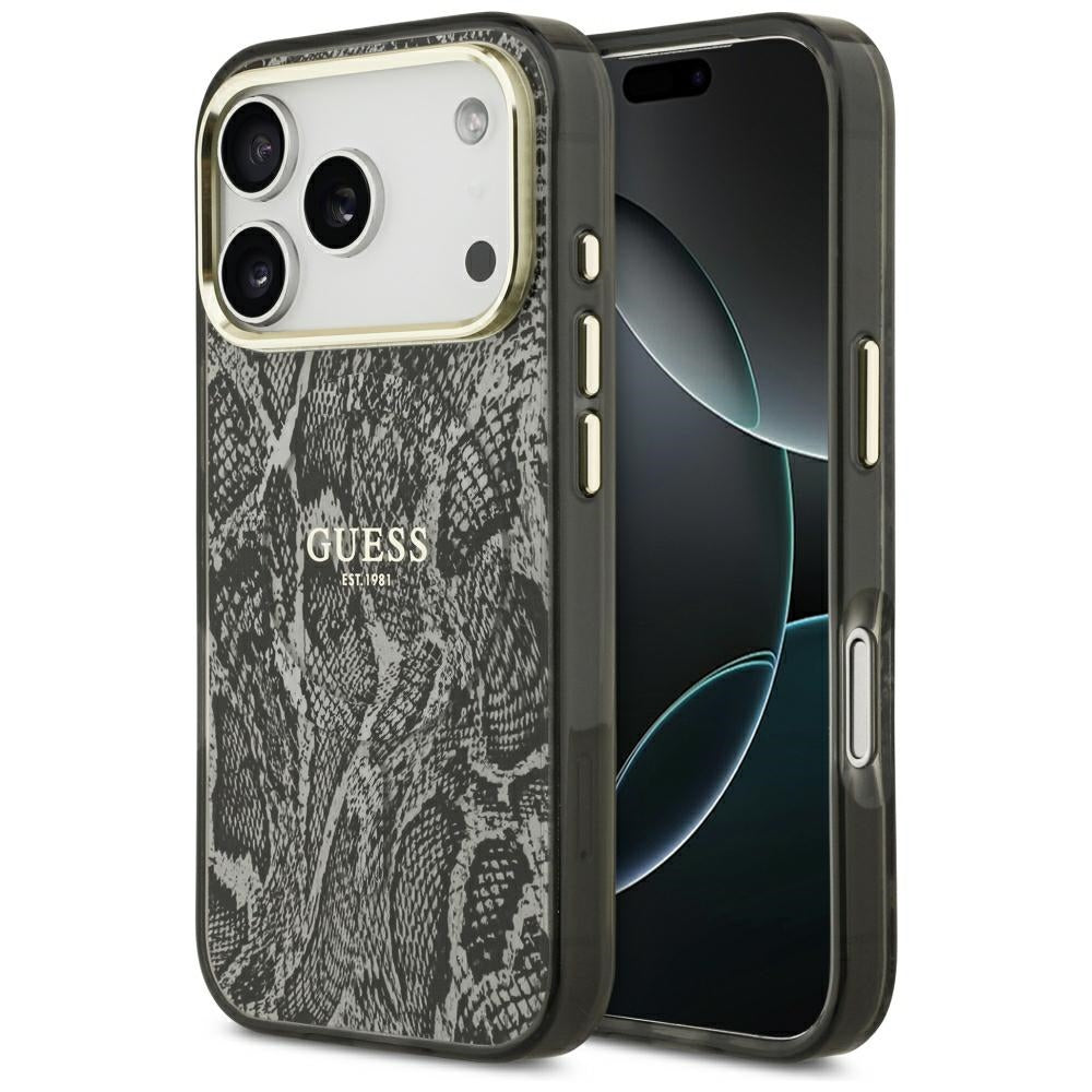 Guess iPhone 17 Pro/iPhone 18 Pro Skal Python Svart