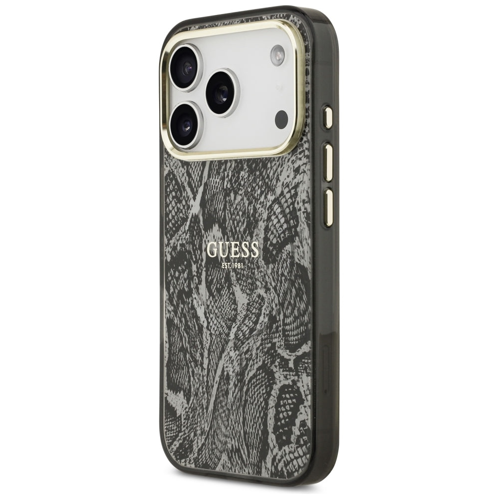 Guess iPhone 17 Pro/iPhone 18 Pro Skal Python Svart